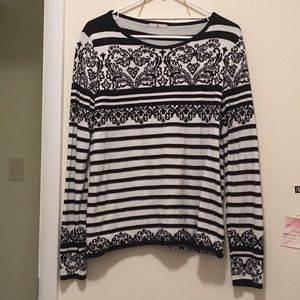 Patterned sweater
